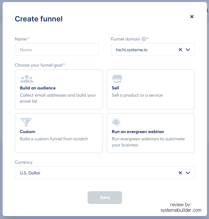how to sell online courses on systeme.io with sales funnel builder
