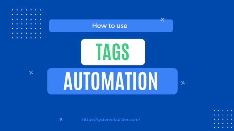 Overview of how to use tags and automation rules