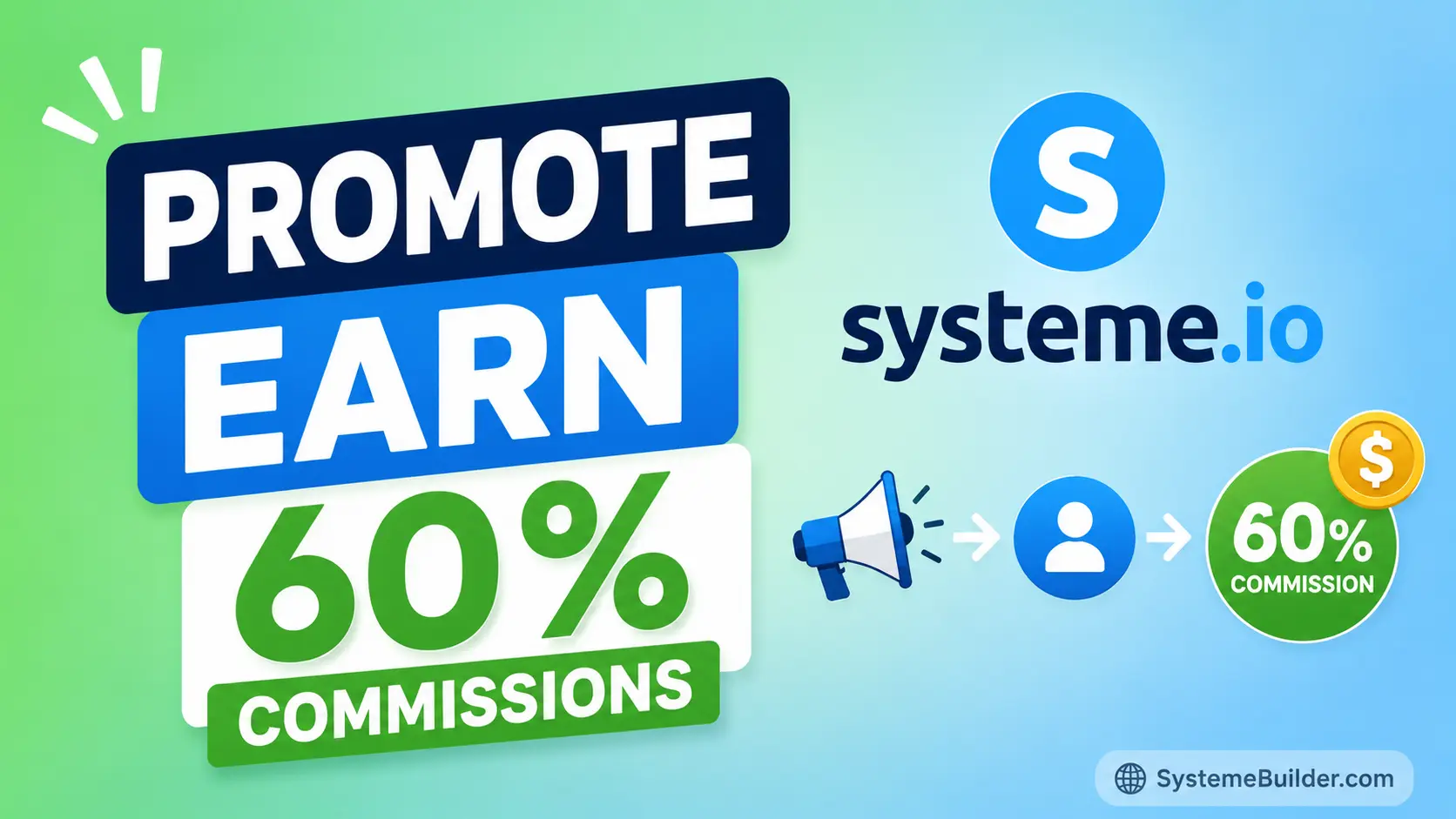 How to Promote Systeme.io and Earn 60% Commissions (2026)