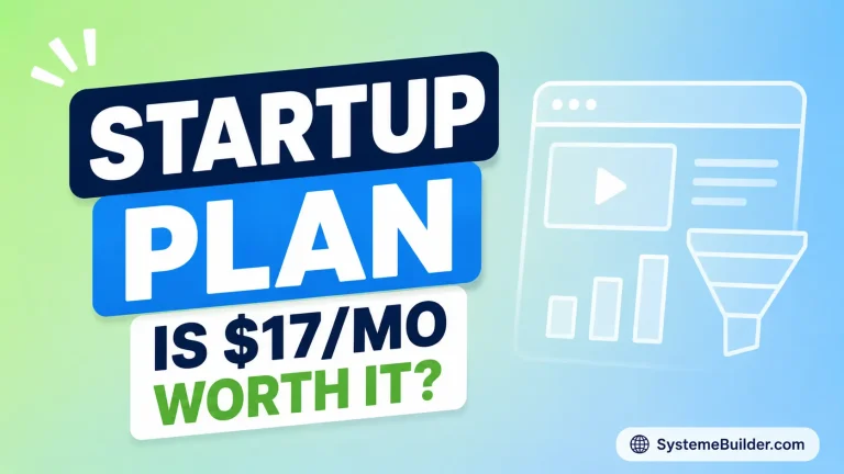 Systeme.io Startup Plan