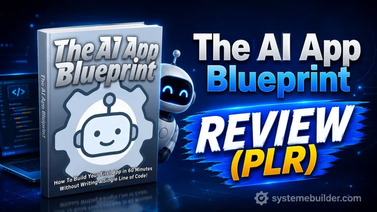 The AI App Blueprint PLR Review 2026